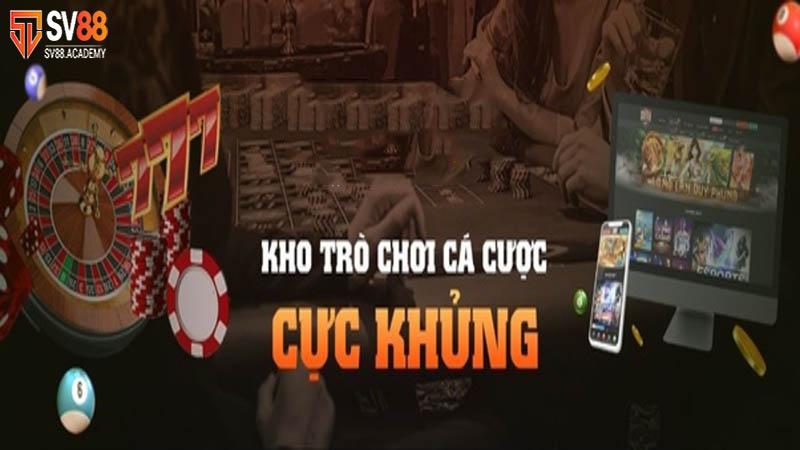 Tham gia trò chơi tại SV88